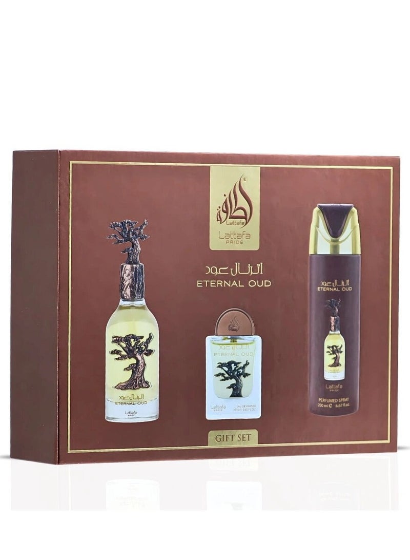 Lattafa Eternal Oud Unisex Perfume Gift Set
