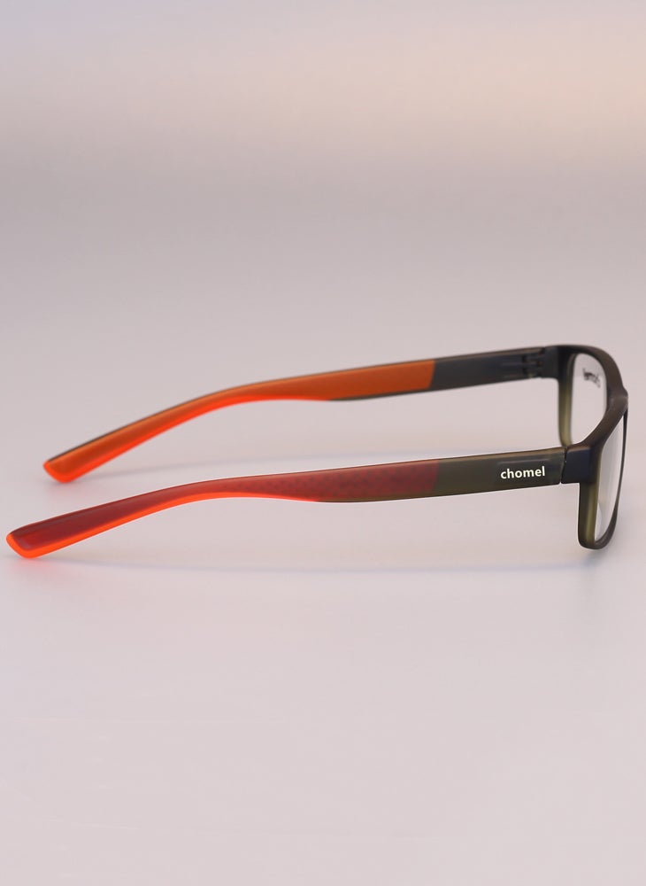 تشوميل إطار نظارات مستطيل الشكل 7090 للرجال والنساء - Image 4