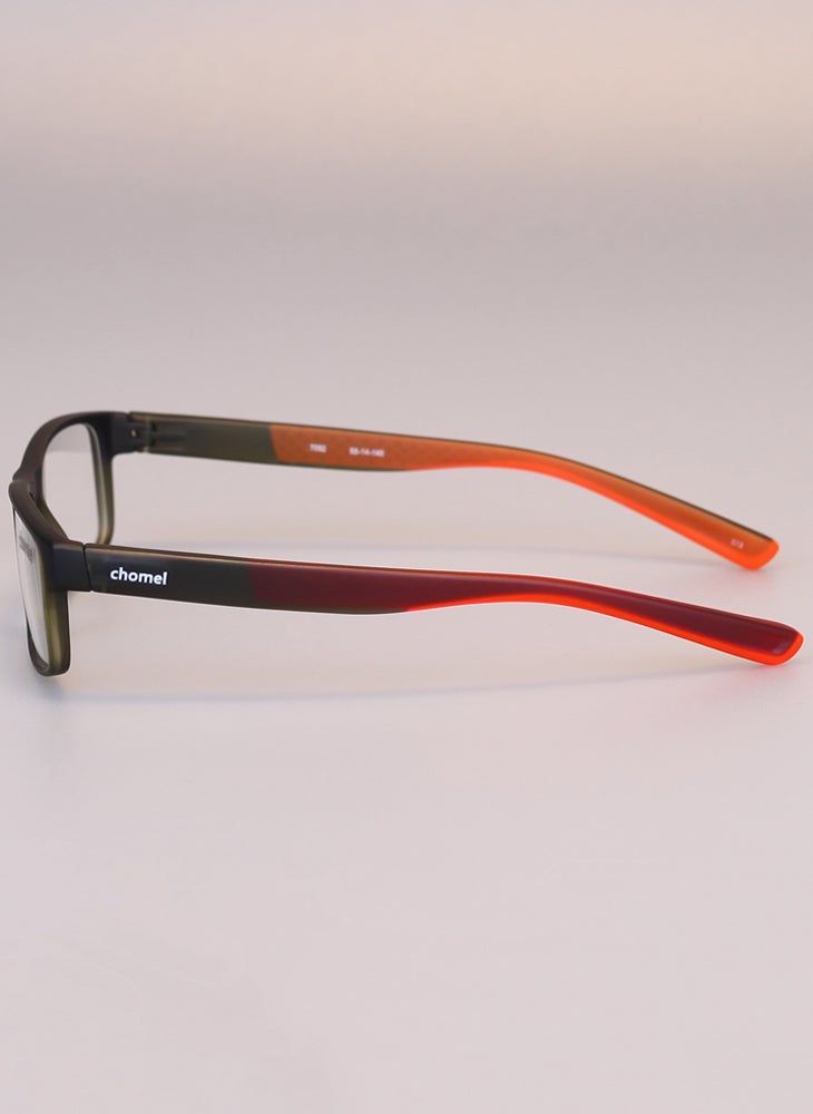 تشوميل إطار نظارات مستطيل الشكل 7090 للرجال والنساء - Image 3