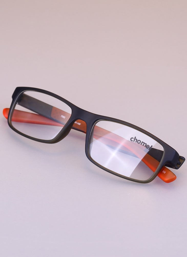 تشوميل إطار نظارات مستطيل الشكل 7090 للرجال والنساء - Image 2