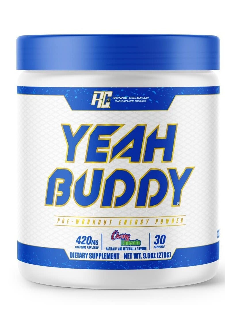 RONNIE COLEMAN Ronnie Coleman Yeah Buddy 30 Servings Cherry Limeade 270g  - Image 1