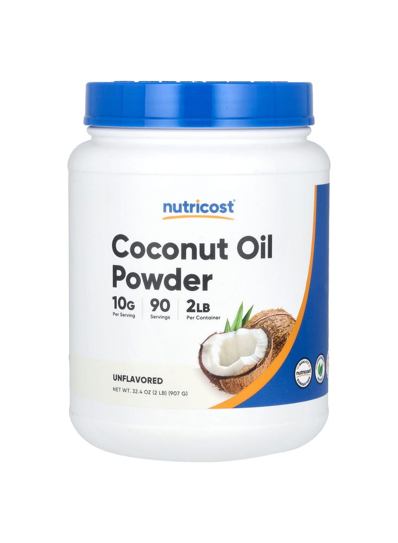Coconut Oil Powder, Unflavored , 2 lb (907 g)