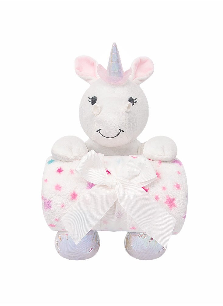 Cuddly Toy and Blanket Gift Set For Newborn 100 X 75 cm - Unicorn - pzsku/ZF447268A2013AD9837F2Z/45/_/1740404199/1e2dedfd-7a92-4adf-8797-127468504655