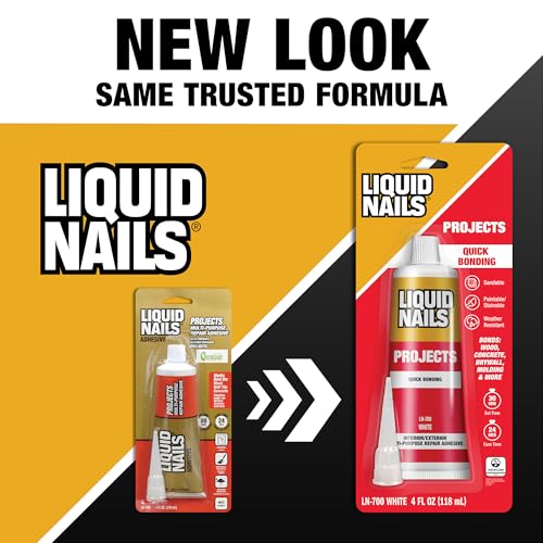 Liquid Nails لاصق ليكويد نيلز LN-700 4 أونصات للمشاريع الصغيرة والإصلاحات - Image 2