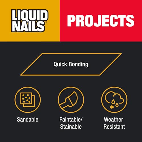 Liquid Nails لاصق ليكويد نيلز LN-700 4 أونصات للمشاريع الصغيرة والإصلاحات - Image 3