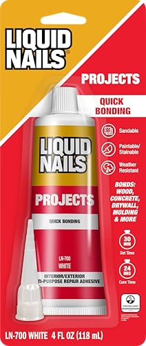 Liquid Nails لاصق ليكويد نيلز LN-700 4 أونصات للمشاريع الصغيرة والإصلاحات - Image 1
