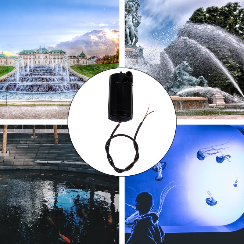 10 Pcs Mini Water Pump DC Water Pump for Aquarium Fountain Low Noise - Image 3