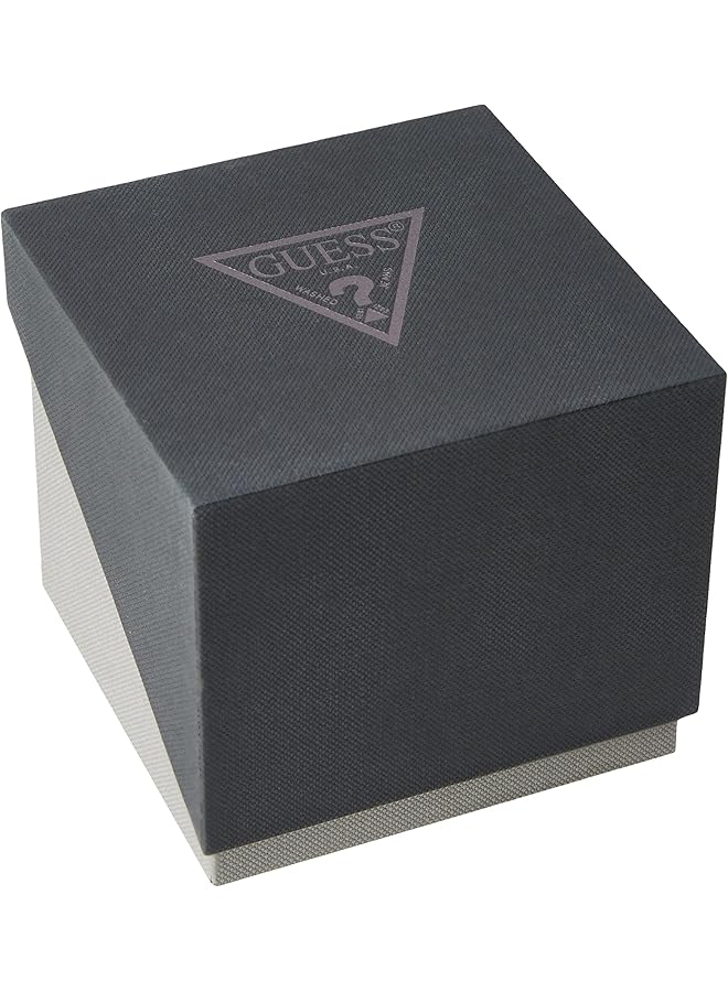 جس ساعة متعددة الوظائف 44 مم باللون الأحمر والأسود والفضي - Image 4