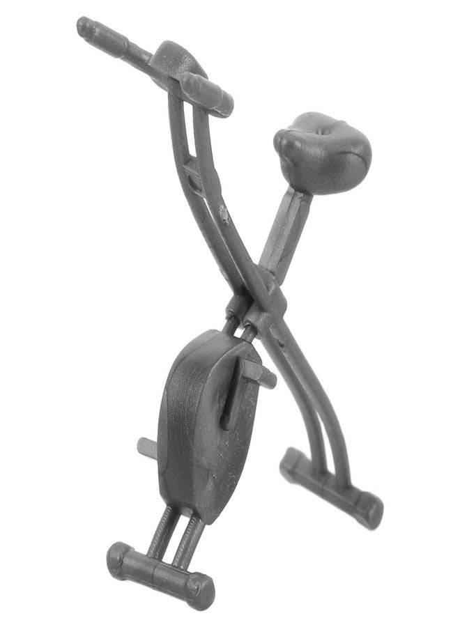 JOINPAYA Miniature Dollhouse Gym Equipment Exercise Bike 1.37In Tiny Indoor Fitness Model for DIY Dollhouse Accessories - Image 1