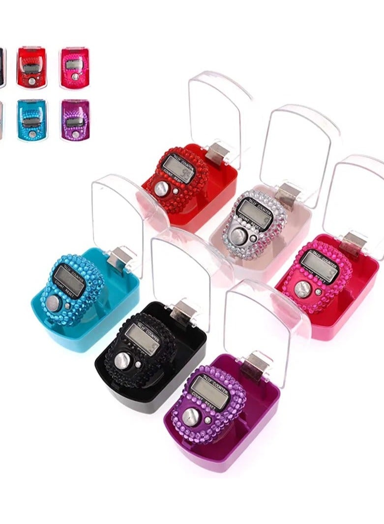 A wonderful and distinctive tasbih ring with lobes suitable for  and distribution 6 pieces in various colors  - Image 2
