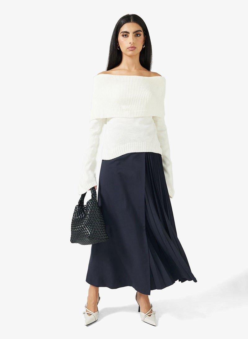 ELLA Off Shoulder Sweater - Image 4