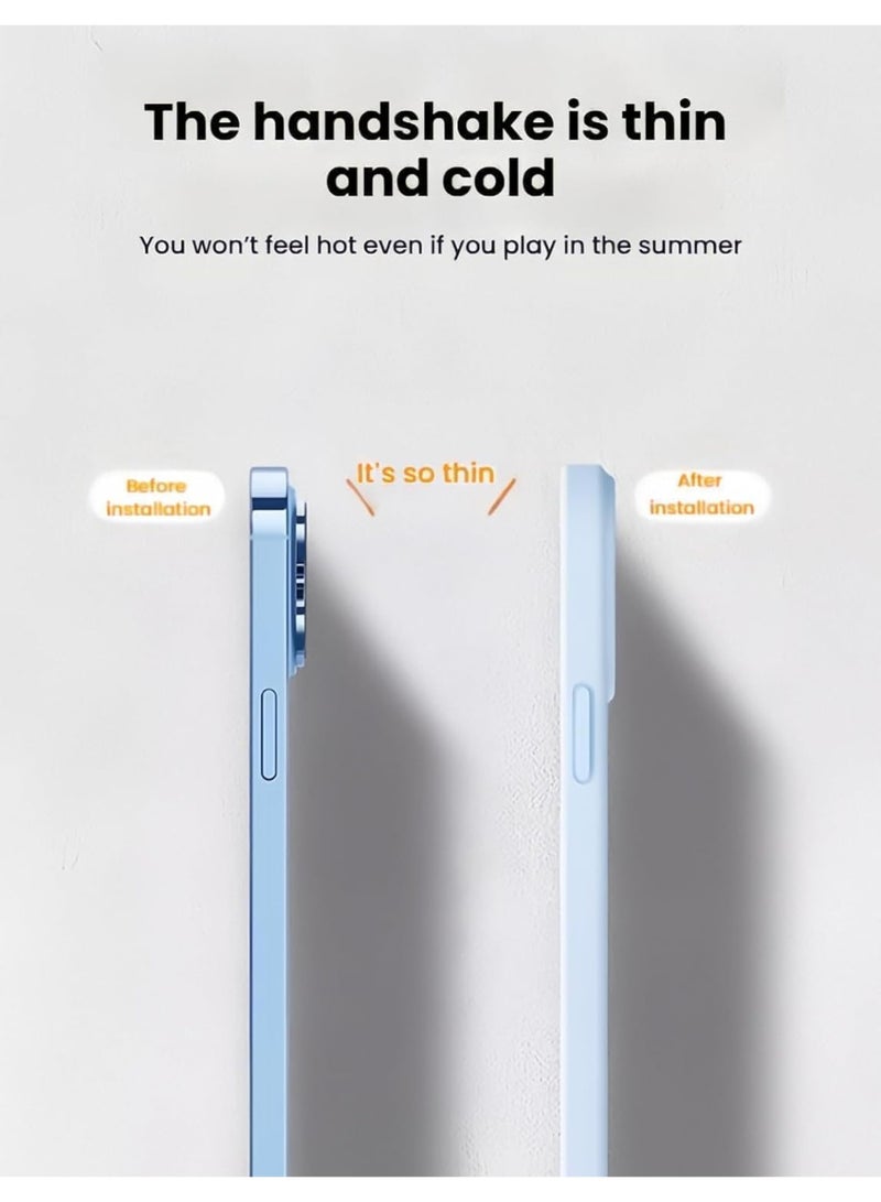 عام غطاء متوافق مع وان بلس إيس 6، [متوافق مع ماج سيف]، سيليكون سائل رفيع ناعم، حماية كاملة للكاميرا، غطاء بسيط بلون موحد. - Image 4