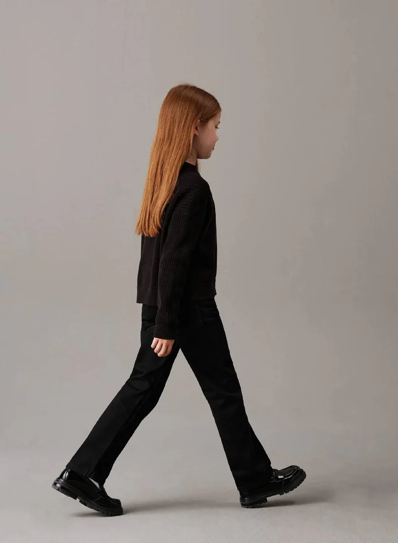 Calvin Klein Jeans Ck Black Logo Jumper for Women | Best Price UAE