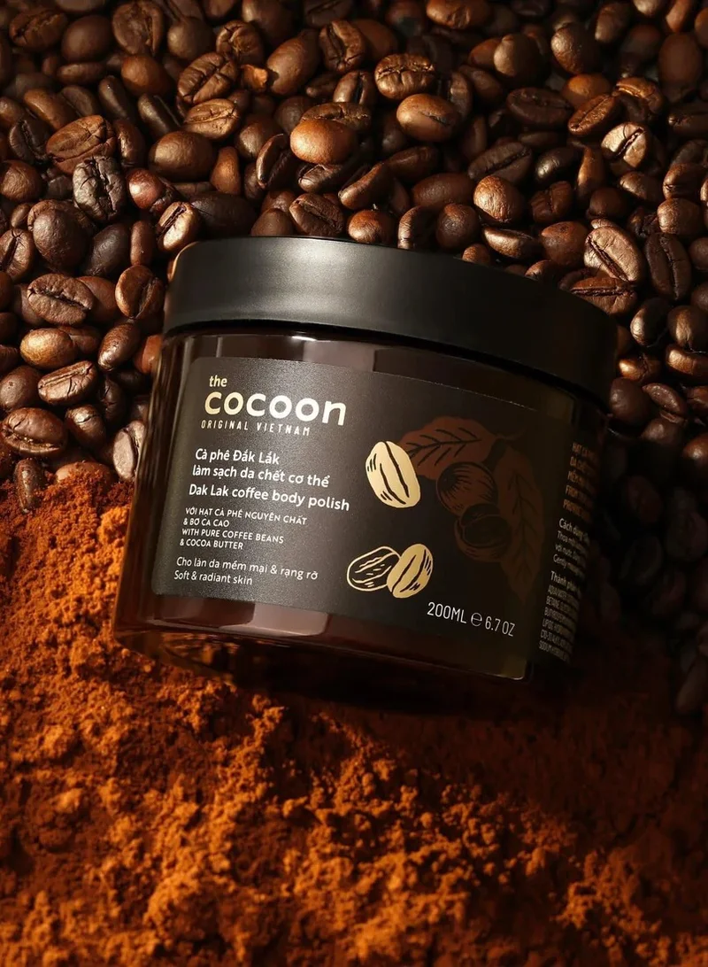 The Cocoon Original Vietnam Dak Lak Coffee Body Polish - 200ml