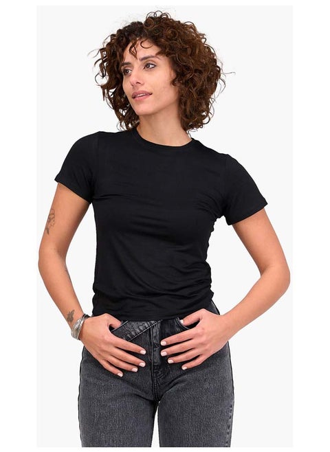 Basic Top with Short Sleeves