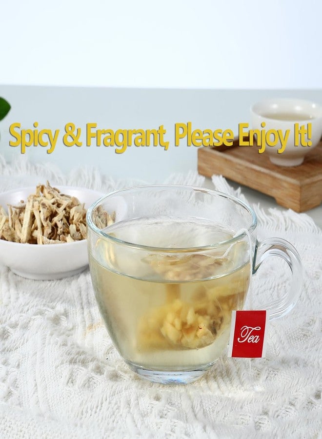 ULTHMOK 60 Premium Ginger Tea Bags, Made with 100% Natural Ginger Root, Warm & Spicy, Support Digestion & Boost Immunity, No Additives & Caffeine Free. - Image 3