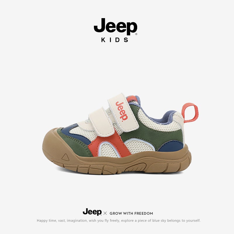 Jeep Children'S Sneaker 2025 New Boys' Shoes Children'S Park Female Baby Casual Learning Shoes - Image 1