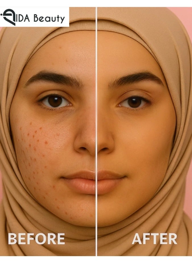 IDA Beauty Glam It! Perfecting Coverage Foundation | Full Coverage, Matte Finish, Long-Lasting, Lightweight | Vegan, Halal, Cruelty-Free (Keji) - Image 2