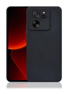 Generic جراب حماية كامل الجسم من السيليكون لهاتف Xiaomi Mi 13T Pro، أسود  - Image 1