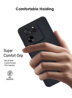 Generic جراب حماية كامل الجسم من السيليكون لهاتف Xiaomi Mi 13T Pro، أسود  - Image 3