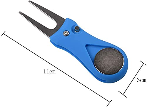 Golfoy Basics Foldable Divot Repair Tool (Blue) - Image 2
