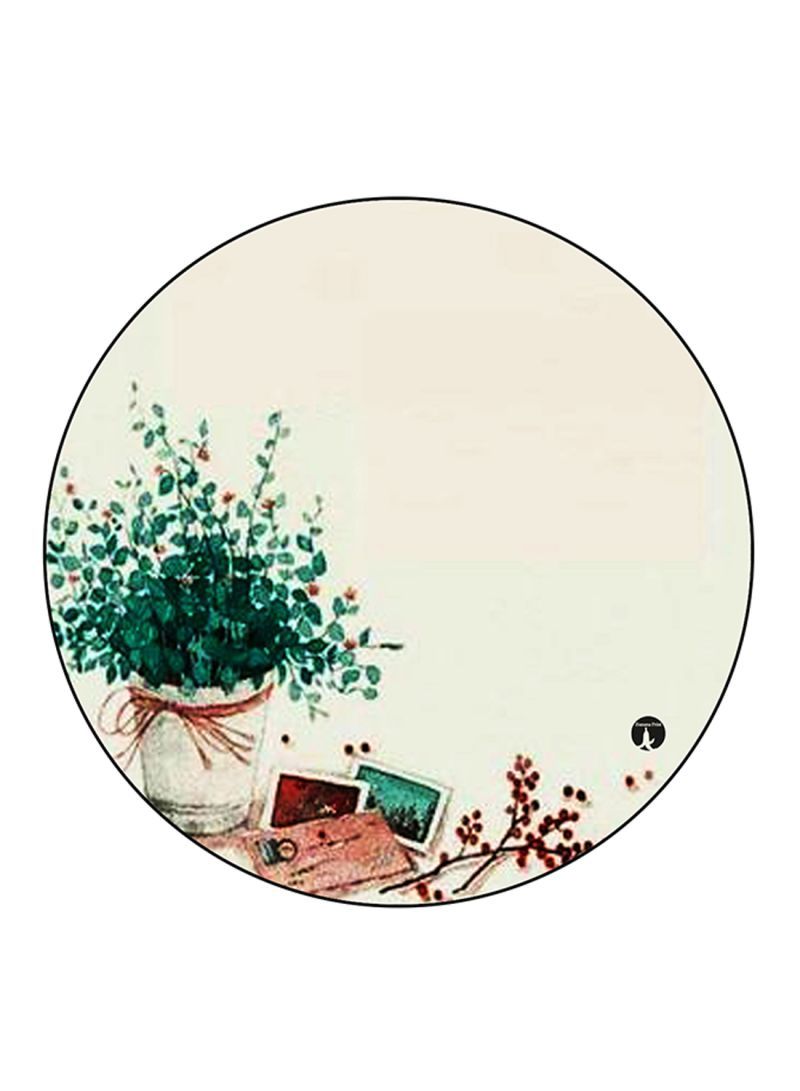 RKN Vintage Art Printed Mouse Pad  Multicolour