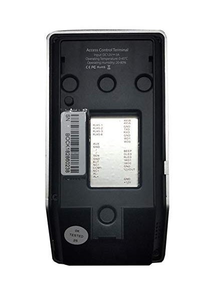 CALLIGRAPHY - Calligraphy essl F22 WiFi Enabled Fingerprint Time Attendance Machine with Access Control Feature Lifetime Desktop Software 3000 Users 1 Lac Log Cloud Android App Weigand Support - Image 1