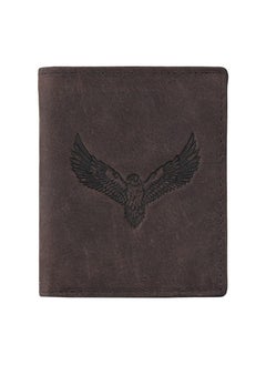 Urban URBAN FOREST Zenon Vintage Brown Metal Card Holder Wallet for Men  - Image 1