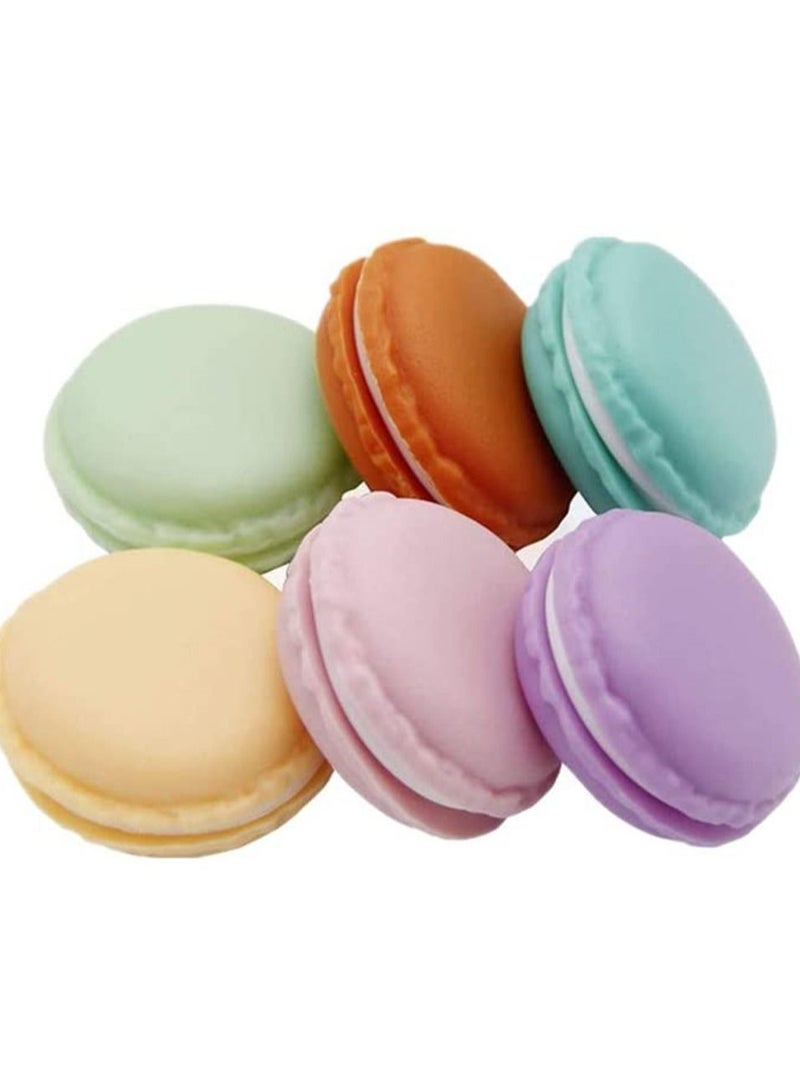 Y&D 6pcs Macaron Box Cute Jewelry Organizer, Portable Travel Candy Organizer Container Earrings - Image 1