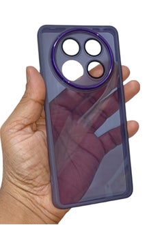 Generic Case for Xiaomi Redmi Note 14 Pro, Ultra Slim Fit Soft TPU Corner Bumper Airbag Drop Protection Shockproof Anti-Scratch Crystal Phone Cover For Redmi Note 14 Pro solid Purple  - Image 4