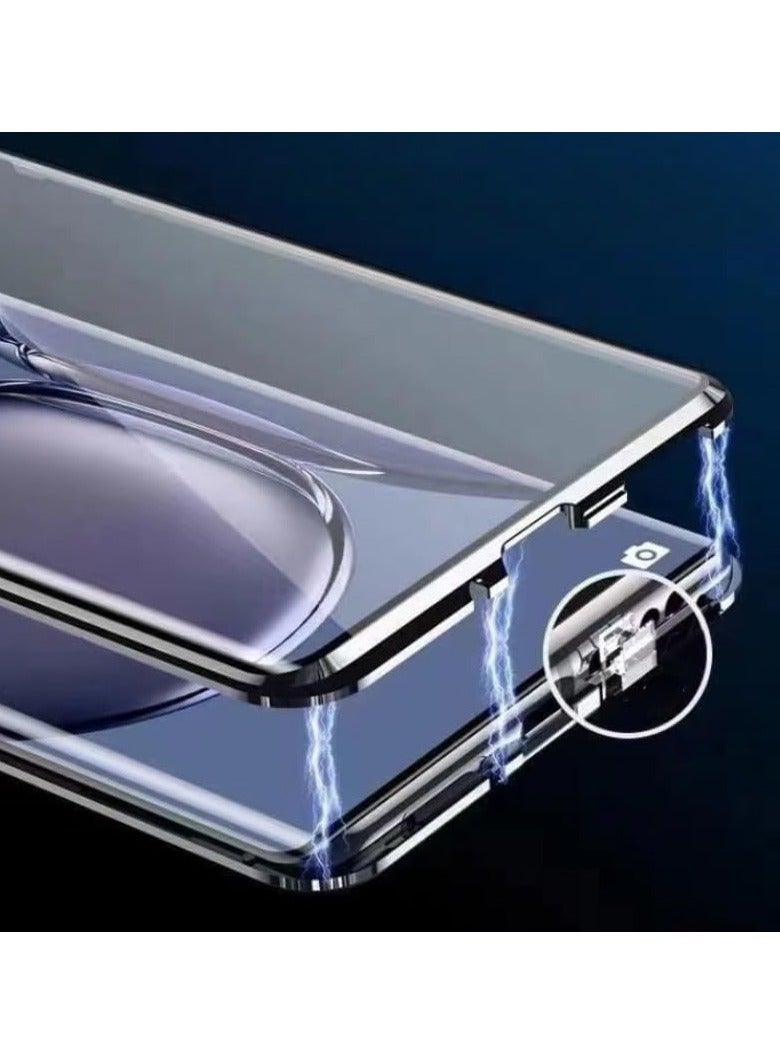 General Double-sided Glass Phone Case Compatible with Honor Magic 6 Pro 5G Magnetic Case 360° Full Protection Back Cover For Magic 6 Pro  - Image 3