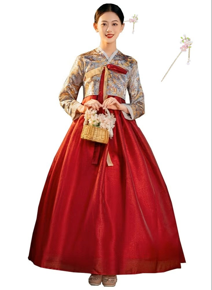 Korean women performance costumes, national performance costumes and dance costumes - Image 1