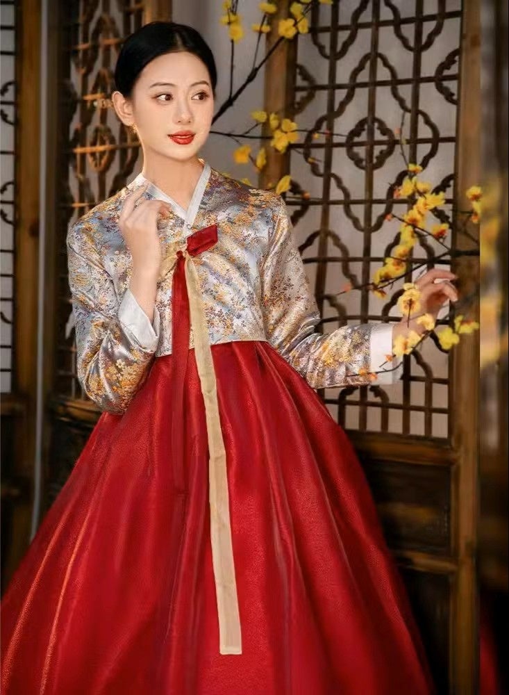 Korean women performance costumes, national performance costumes and dance costumes - Image 5