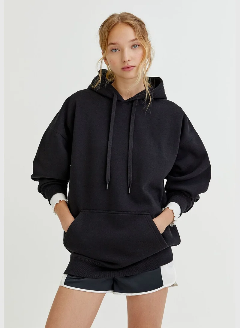 PULL&BEAR Coloured oversized hoodie