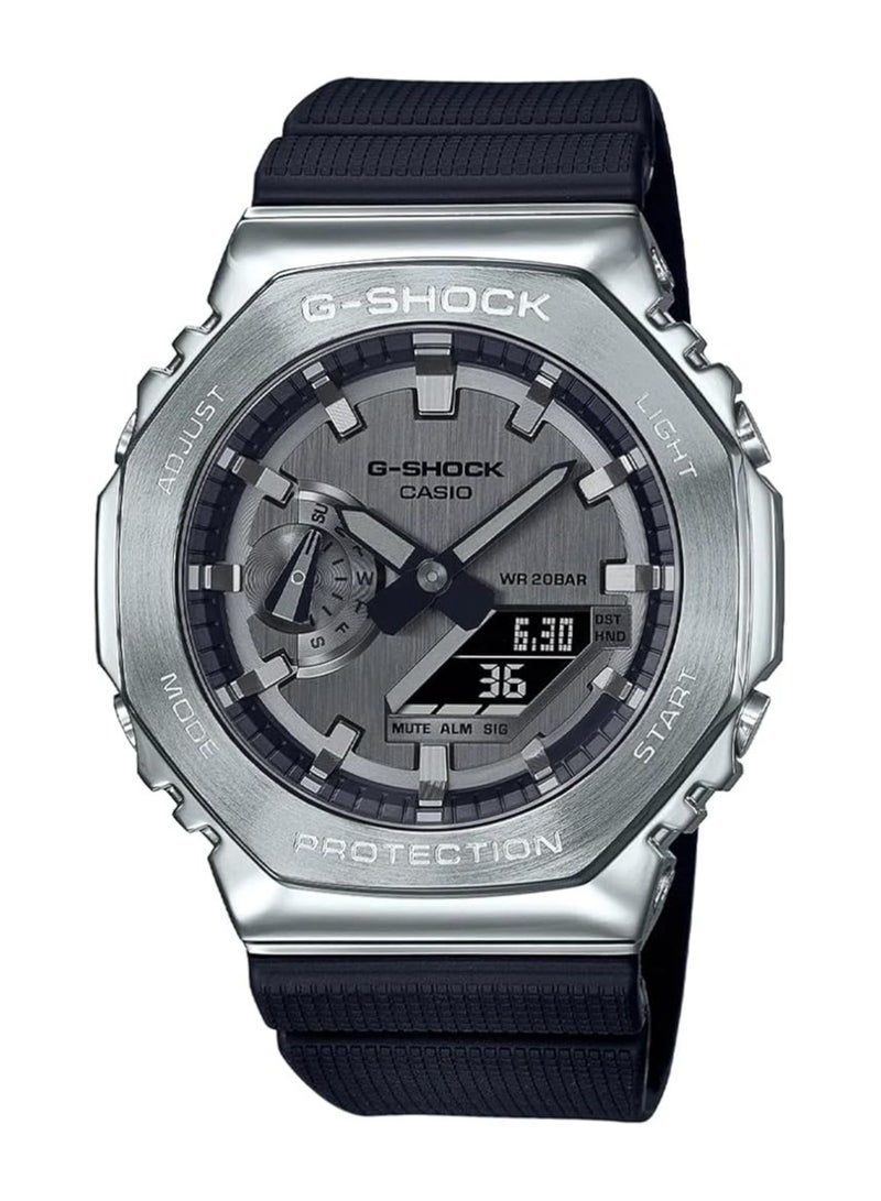 كاسيو CASIO, Men's, Unisex-Adult, Analog-Digital GM-2100-1ADR - Image 1