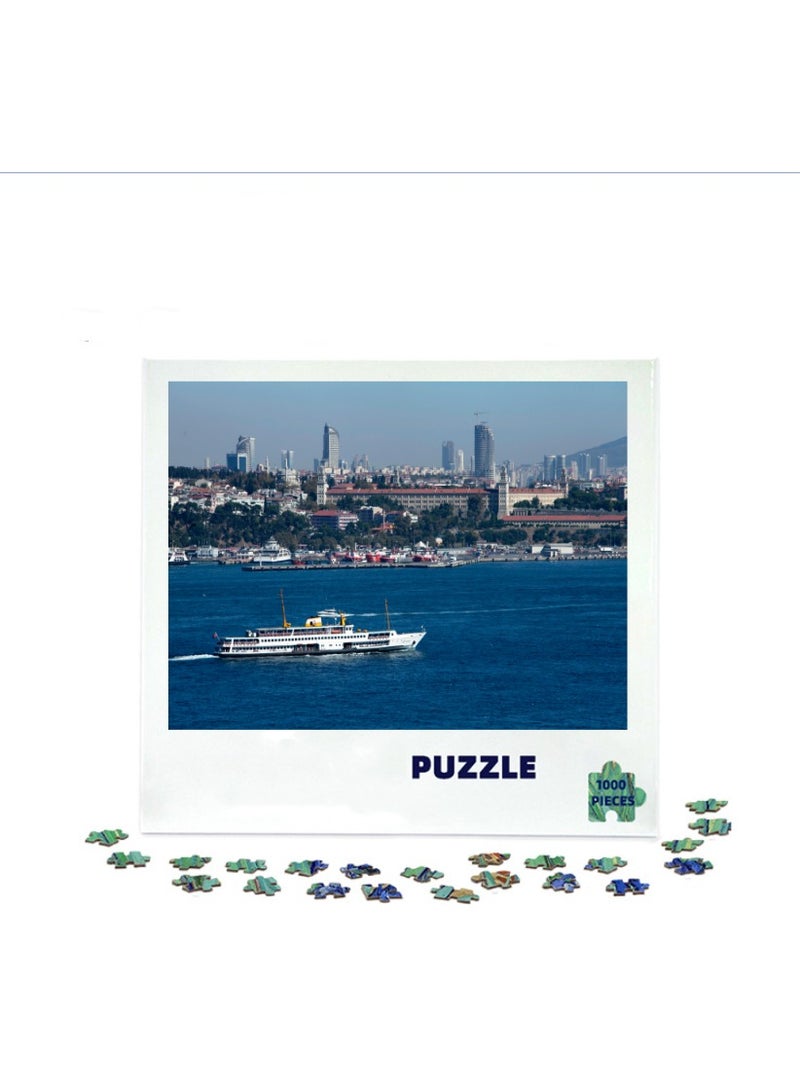 Anna 1000-Piece Thick Cardboard Puzzle for Stress Relief and Decoration - Image 1