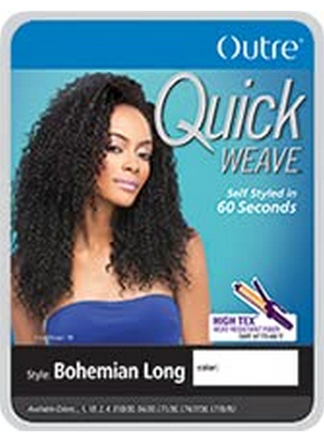 Outre Utre Quick Weave Half Wig Bohemian Long (Color: Lt1/30) - Image 3