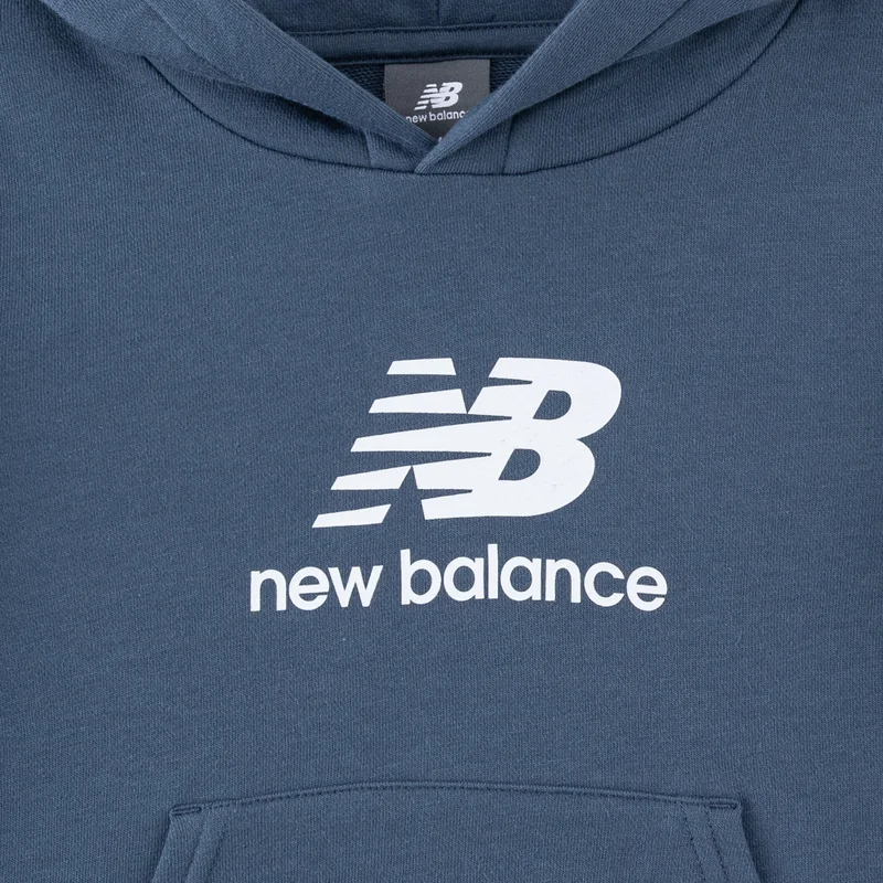 New Balance Kids' Stacked Logo Hoodie