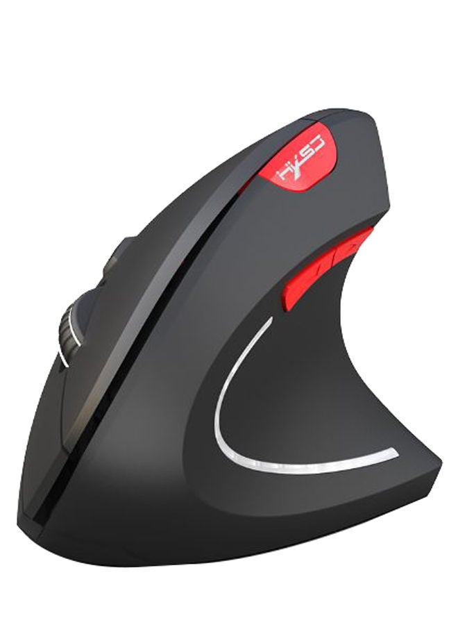 NIBEMINENT Vertical Design 2.4GHz Wireless Mouse Black 