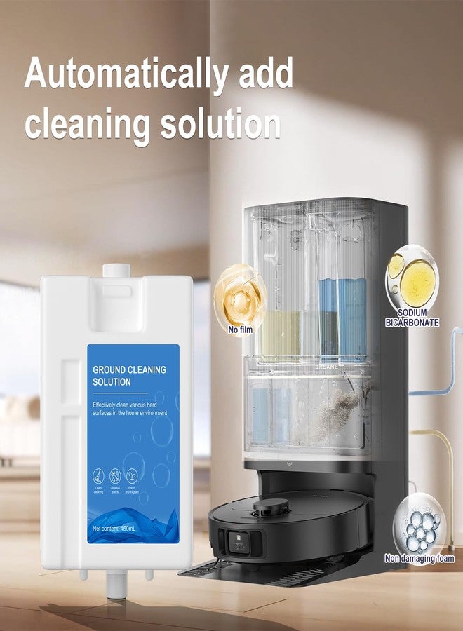 2Pcs Compatible with Dreame Cleaning Solution, Multi-Surface Floor Cleaning Solution Compatible with Dreame L20 Ultra Robot Vacuum (31.74 Fl Oz) (2 bottle) - Image 2