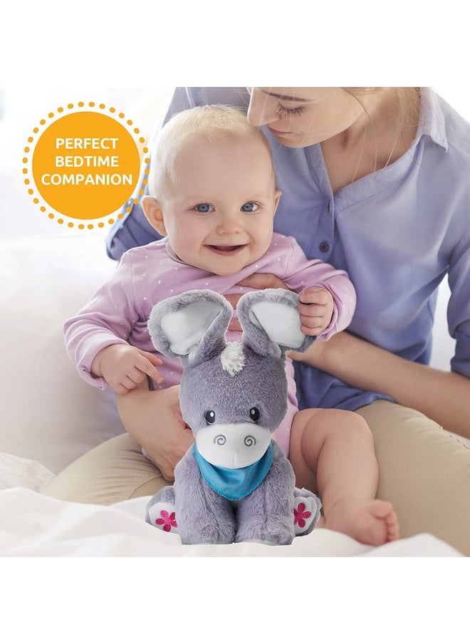 KiddoLab Peek-A-Boo Donkey: Soft Stuffed Animal Toy For Infants 6-18 Months With Moving Ears, Songs, Tunes & Lullabies  - Image 3