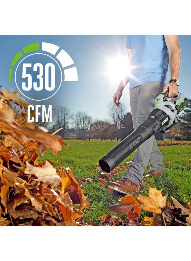 EGO Power+ LB5302 3-Speed Turbo 56-Volt 530 CFM Cordless Leaf Blower 2.5Ah Battery and Charger Included - Image 3