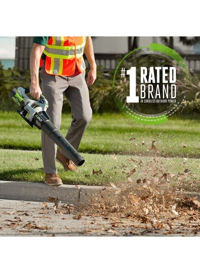 EGO Power+ LB5302 3-Speed Turbo 56-Volt 530 CFM Cordless Leaf Blower 2.5Ah Battery and Charger Included - Image 2