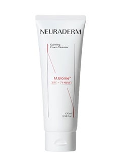 Calming Foam Cleanser, Gentle Daily Creamy Foaming Mild pH Fash Wash to Refresh Soothe Hydrate and Purify Whitehead and Blackhead (100ml, 3.38 fl.oz)