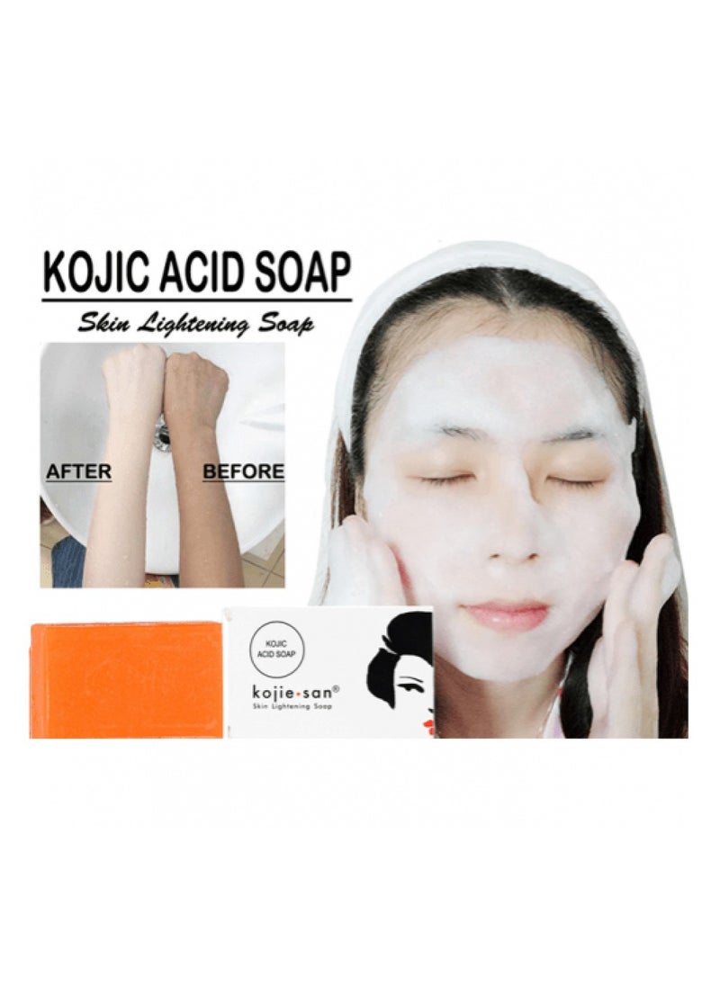 KOJIC ACID Pack Of 4 Skin Lightning Acid Soap 135*4grams  - Image 2