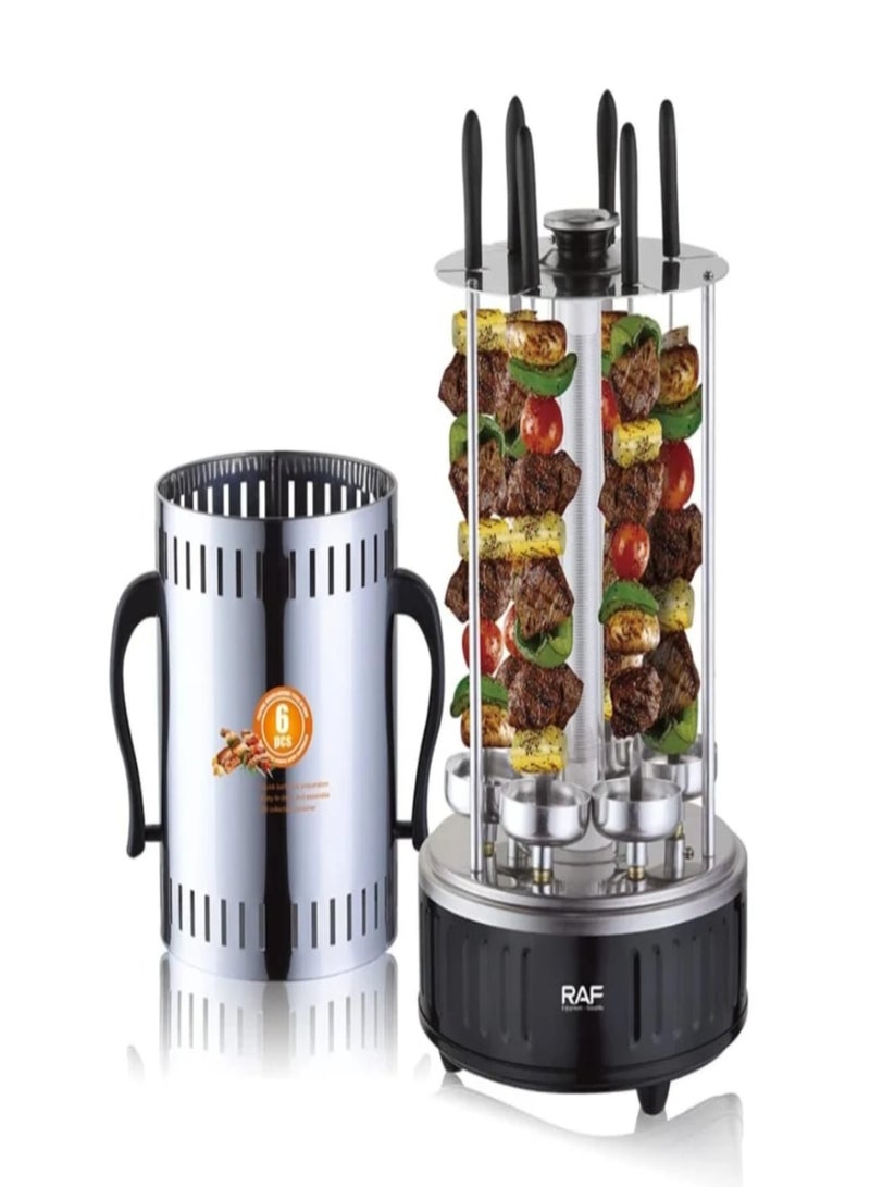 آر إيه أف شواية كهربائية عمودية RAF R.8612 بقوة 1000 واط، 6 قطع - أسياخ كهربائية - Image 3