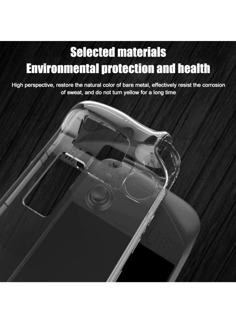 KASTWAVE - Clear Protective Case for Valve Steam Deck, Crystal Clear Pc Hard Case Dustproof And Drop-proof All Round Protection - Image 1