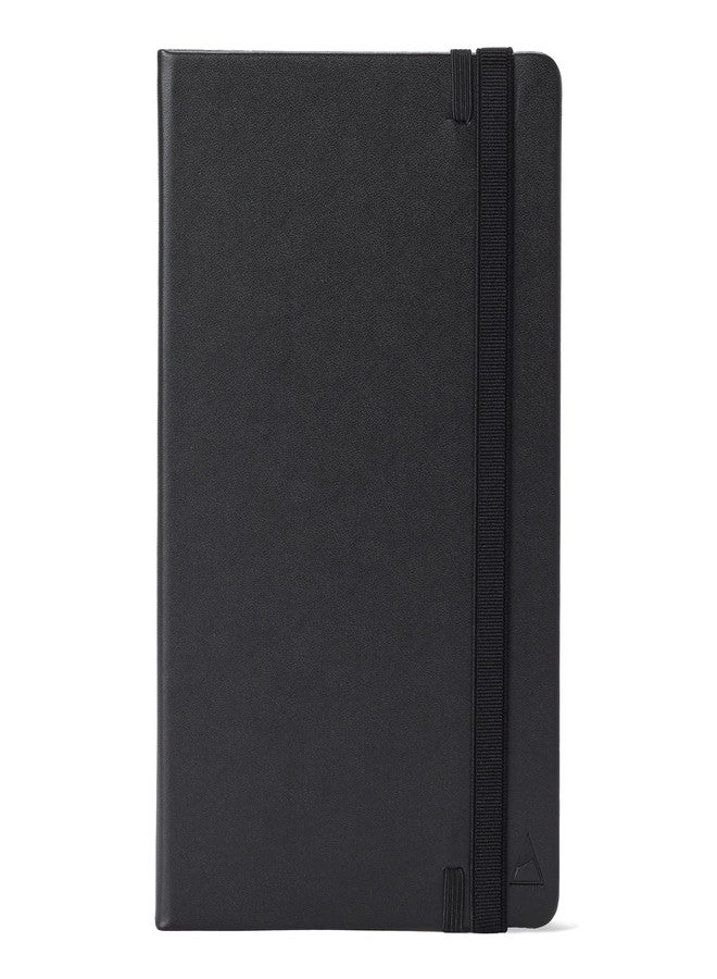NOMATIC Notebook - Journal For Writing, Business, Office, And Sketchbook - 240 Ruled Pages - Hard Cover Notebook With Perforated Pages, Built-in Pen Holder, And Whiteboard Paper (Black) - Image 1