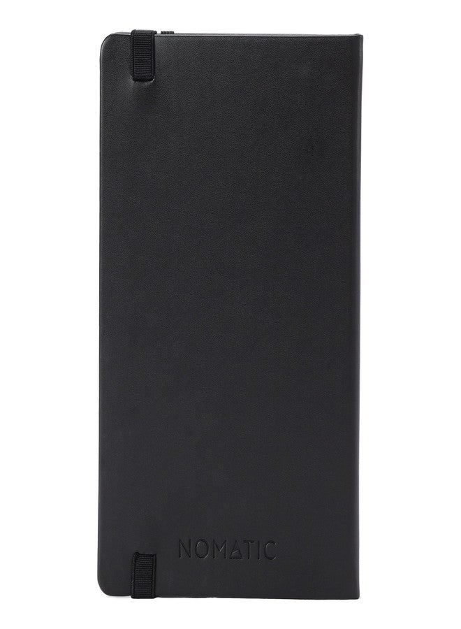 NOMATIC Notebook - Journal For Writing, Business, Office, And Sketchbook - 240 Ruled Pages - Hard Cover Notebook With Perforated Pages, Built-in Pen Holder, And Whiteboard Paper (Black) - Image 2