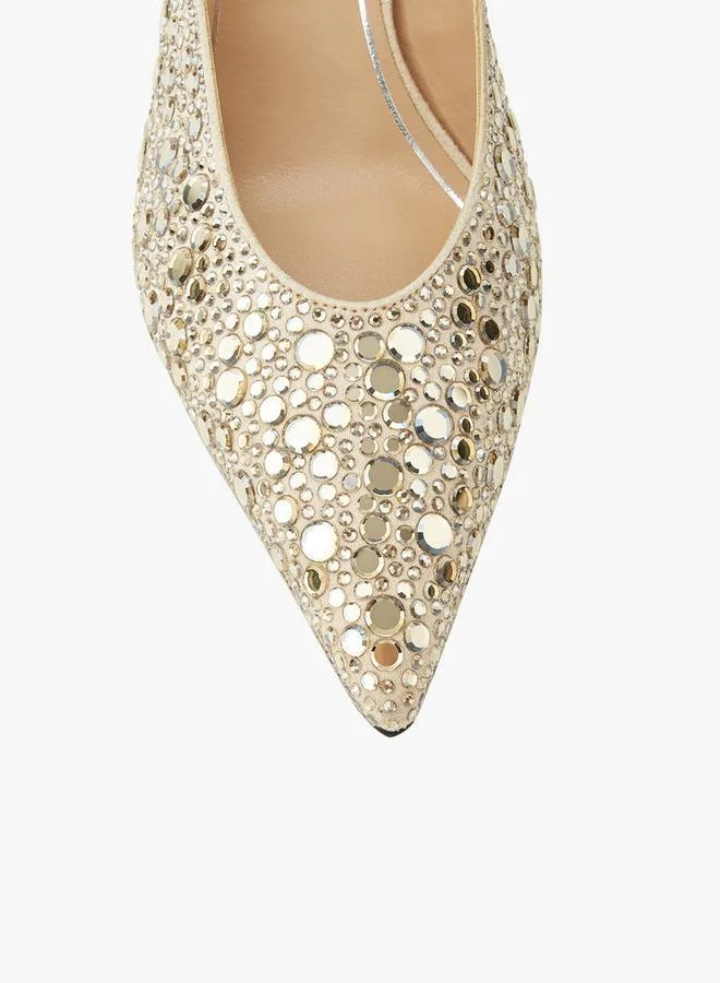 Celeste GOLD Women Kitten Heel Shoes for Women | Best Price UAE